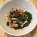 kazukofu's cooksnap of when they made うますぎ！ニラとエリンギのポン酢梅肉♡.