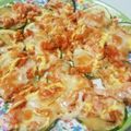 ぽーてこ's cooksnap of when they made ズッキーニと鮭缶で簡単マヨ・チーズ焼き。.