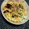 さくらん餅's cooksnap of when they made 『広島風お好み焼き』みたいな目玉焼き♪.