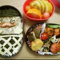 たくももひなさくママ's cooksnap of when they made 妖怪ウォッチ☆簡単キャラ弁★ムリカベ.