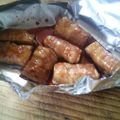 ぷうちゃん's cooksnap of when they made ナスの豚肉巻き.