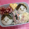 たにたーに's cooksnap of when they made ☆キラキラ☆七夕キャラ弁.