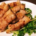 ぴぃー子's cooksnap of when they made *簡単☆豚肉のオクラ＆もやし巻き*.