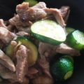 てりもこ's cooksnap of when they made ズッキーニと豚肉の炒め物.