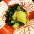 fuminko☆'s cooksnap of when they made 青梗菜の酢の物☆.