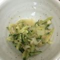 みゆ♪゛'s cooksnap of when they made きゅうりと白髪葱のごまだれ和え♪.