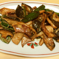 クックET15YS☆'s cooksnap of when they made イカと椎茸のマヨしょう油炒め.