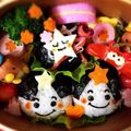 ♡ちいちゃん♡'s cooksnap of when they made 子供のリクエスト☆簡単に七夕弁当.