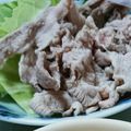 yuzu0724's cooksnap of when they made 豚の冷しゃぶ〜豆腐の胡麻だれ添え〜.