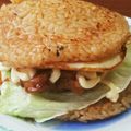 ママみみ's cooksnap of when they made 簡単☆焼き肉ライスバーガー.