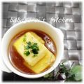 ババガレイ's cooksnap of when they made ◇みぞれぽん酢あんの冷え冷え豆腐◇.