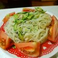 わたるんママ's cooksnap of when they made ごまダレ＊きゅうりとツナの春雨サラダ.