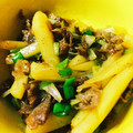 みなみなみ！'s cooksnap of when they made 超簡単★牛肉とじゃがいものすき焼き風炒め.