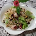 ☆むさし☆'s cooksnap of when they made ドライトマトとバジルの☆レタスチャーハン.