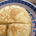 ちびーちみ's cooksnap of when they made ふわふわしっとり♪１人分のホットケーキ.