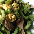 daodangui7's cooksnap of when they made にがうりのナンプラー炒め.