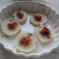 miyuki12's cooksnap of when they made サクサク☆ほくほく☆長芋の梅のっけ焼き.