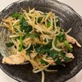 きゃさりん☆彡's cooksnap of when they made シンプルが美味しい♪豚バラもやしニラ炒め.