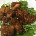 fuke's cooksnap of when they made 母直伝♪鶏の唐揚げ ネギソース.