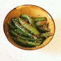 かや巻き's cooksnap of when they made 基本のいんげんのごまあえ.