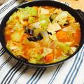 ♡おはな♡'s cooksnap of when they made 〆がおいしい、簡単サッパリ、トマト鍋.