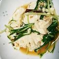 yuipuku's cooksnap of when they made 簡単☆豆腐と水菜の炒め物.
