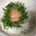 クックDAPWAN☆'s cooksnap of when they made 明太子乗せしらす丼.