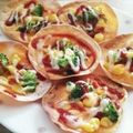みっくママ's cooksnap of when they made ★餃子の皮でパリパリ!!簡単ミニピザ★.