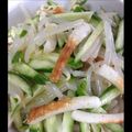 タロユウママ's cooksnap of when they made パパ特製☆ちくわともやし胡瓜のナムル♥.