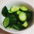 Shuncha's cooksnap of when they made きゅうりの簡単漬け♡.