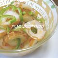 ryouko*nao's cooksnap of when they made 竹輪とピーマンのオニオンスイートチリ和え.