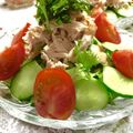 三つ葉1005's cooksnap of when they made たれが決め手！野菜たっぷり★棒々鶏サラダ.
