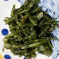 ちゃあルイス's cooksnap of when they made コリコリ～！茎わかめのナムル　どすぇ.
