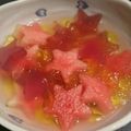 あっきぃ０７'s cooksnap of when they made 七夕デザート⭐キラキラ寒天ゼリー⭐.