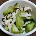 ちびよめ's cooksnap of when they made ささ身×きゅうり×塩コンブの和え物.