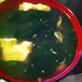 kyon711's cooksnap of when they made ほっとする味☆ほうれん草のすまし汁.