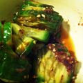 kyon711's cooksnap of when they made 蛇腹きゅうりの梅かつお和え.