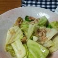くまちゃ1118's cooksnap of when they made 素早く1品☆キャベツとツナ缶のチーズ炒め.