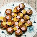 〜お鶴〜's cooksnap of when they made ソーメン寿司の天ぷら.