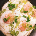 ミラクルおやじ's cooksnap of when they made 旨いごま油で焼く❗目玉焼き.