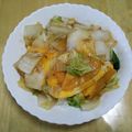 書セラピスト流香's cooksnap of when they made 白菜入れて♡簡単美味♡天津飯(*・ω・).