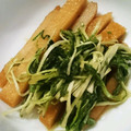 cattail312's cooksnap of when they made 麺つゆで！水菜とさつま揚げのさっと煮.