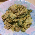 ﾁｮﾎﾞﾋﾟ's cooksnap of when they made ゴーヤと豚肉のカレーマヨ炒め.