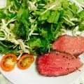 a0imama♡'s cooksnap of when they made フライパンひとつで簡単ローストビーフ.