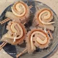 Ｙ♡kitchen's cooksnap of when they made 竹輪とチーズのクルクル巻き.