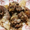 ちぇにゃん's cooksnap of when they made 豚とキャベツのニンニク炒め　超簡単.