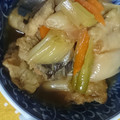iceｰsand's cooksnap of when they made さんまと大根の甘辛煮物.