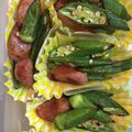 Maa0104's cooksnap of when they made 簡単☆オクラとウィンナーのオイスター炒め.