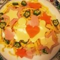 桜しま子's cooksnap of when they made 七夕☆簡単お寿司ケーキ.
