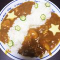 shiha♥︎'s cooksnap of when they made ☆七夕カレー☆.